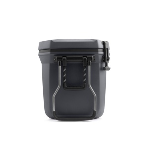 Lada frigorifica pasiva Coleman Convoy 97L, gri, cu manere si roti, balamale metalice 96 x 45 x 48 cm - Img 2