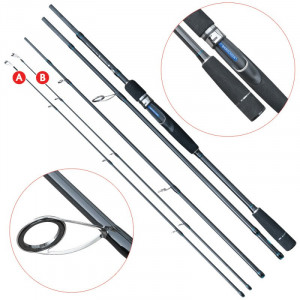 Lanseta Baracuda Urban Stick, 2.40m, 7-20g, 15-40g, 4+1 tronsoane - Img 2