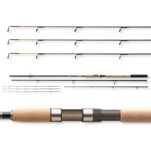 Lanseta GF Feeder Pro 3,90m /4 0-120g / 3+3 tronsoane Cormoran