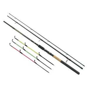Lanseta stationar Antris HTI Feeder 3.30m/ 40-90g/ 3+3tronsoane Jaxon - Img 1