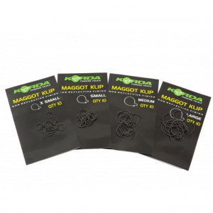 Maggot clip marime S 10buc/plic Korda - Img 1