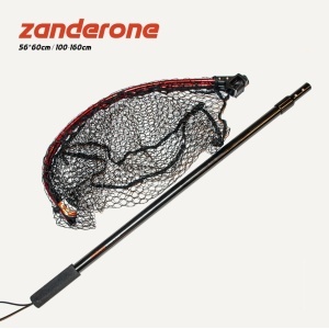 Minciog Telescopic Fast Strike Zanderone, Plasa 50x60cm, Coada 100-160cm - Img 2
