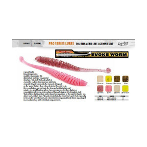 Naluca Evoke Worm Watermelon 6cm, 12buc/plic Rapture - Img 7