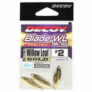 Paleta Oscilanta Decoy BL-65 Willow Leaf Gold