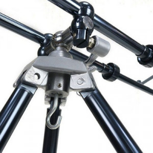 Rod Pod Carp Pro Gun Smoke, Black, 3 posturi