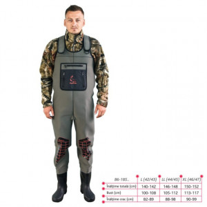 Salopeta Waders neopren Behr, 86-185 - Img 2