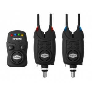 Set 2 avertizoare cu statie + hangere cu lant Delphin OPTIMO - Img 2