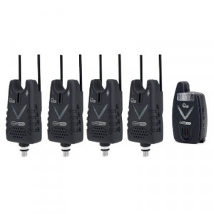 Set 4 avertizori cu statie Carp Pro Q3