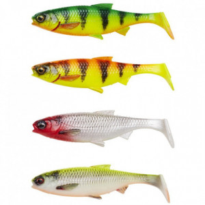 Set 4 shaduri Savage Gear River Roach, Dark Water Mix, 10cm, 10g - Img 1