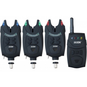 Set avertizoare Jaxon XTR Carp Radius cu statie, 3+1