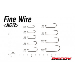 Set Carlige neturnate Jig Decoy Jig12 Fine Wire