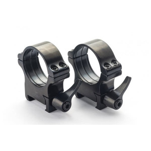 Set Inele Inalte Quick 36mm cu prindere pe sina Weaver Rusan Mikron - Img 1