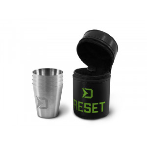 Set paharele Delphin Reset din Inox 4v1 - Img 2