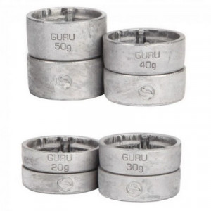 Set plumbi rezerva Guru Slimline X-Change Distance Feeders Light, 4bc
