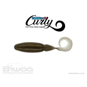 Shad Biwaa TailGunr Curly Bronze Ayu 9cm, 7buc/plic