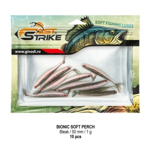 Shad Fast Strike Bionic Soft Perch, Bleak, 5cm/1g, 10buc/blister - Img 2