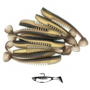 Shad Fast Strike Takeda, Culoare 01 Natural Ayu, 8cm, 3.2g, 10buc/plic - Img 2