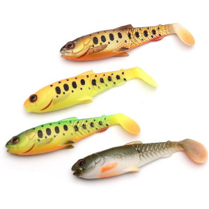 Shad Savage Gear Craft Cannibal, Dark Water Mix, 8.5cm, 7g, 4buc/plic - Img 2