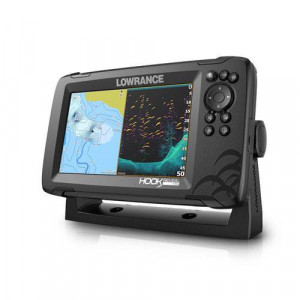 Sonar Lowrance HOOK Reveal 7, traductor 83/200 HDI, CHIRP Multifunctional, Chartploter, GPS - Img 3
