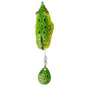 Spinnerbait Kick Frog 10cm / 12g F verde Savage Gear