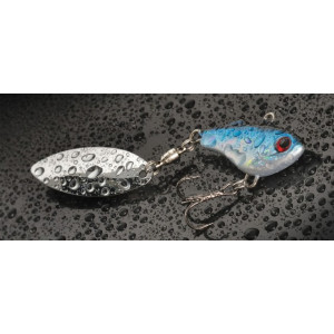 Spinnertail Chibi Spin N Jig Silver 3.3cm, 14g Rapture - Img 3