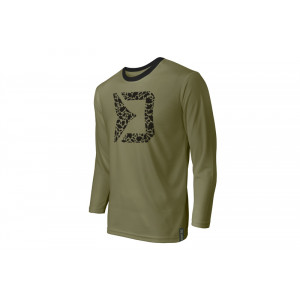 Tricou cu Maneci Lungi Delphin Rawer Carpath, Verde