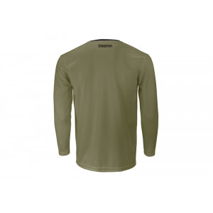 Tricou cu Maneci Lungi Delphin Rawer Carpath, Verde - Img 3
