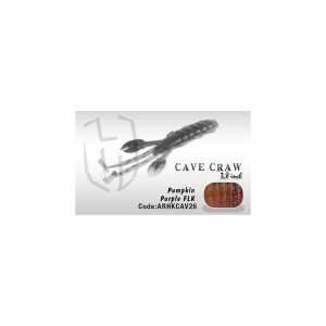 Twister Cave Craw 3.8" 9.6cm Green Pumpkin Purple FLK Herakles
