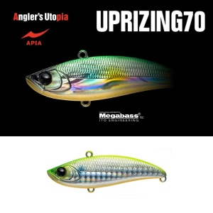 Vobler Apia Uprizing 70HW, LGH Chart Back, 7cm, 18g - Img 3