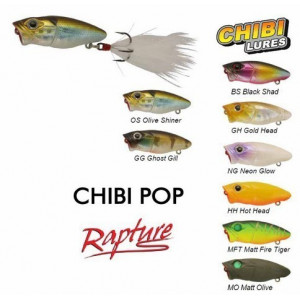 Vobler Chibi Pop Floating Gold Head 3.7cm, 2.5g Rapture - Img 2