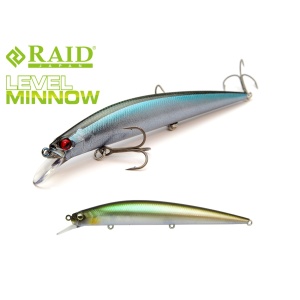 Vobler Raid Japan Level Minnow, Kanamoroko, 12.5cm, 14g - Img 2