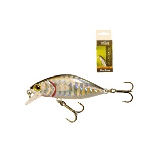 Vobler Wizard Ghost Minnow Slow Sinking Silver, 5cm, 4g
