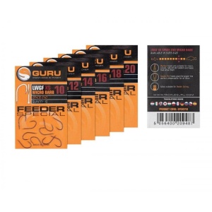 Carlige Guru Feeder Special XS, 10buc/plic - Img 2