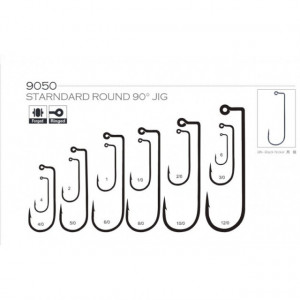 Carlige Jig BKK 9050-NP, Black Nickel, 25 buc