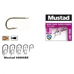 Carlige Mustad Long Point AS05, 10buc - Img 2