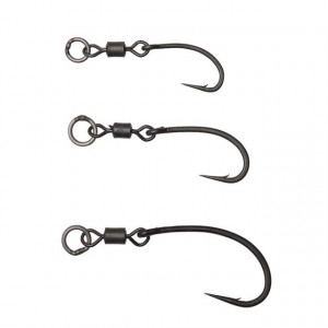 Carlige Prologic Swivel Hooks Long Shank, 5buc/plic