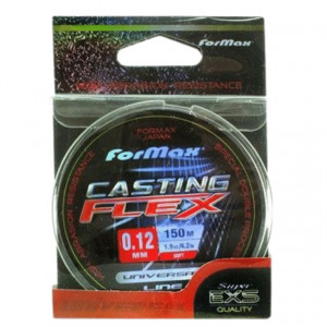 Fir monofilament Formax Casting Flex, transparent, 150m