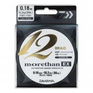 Fir textil Daiwa Morethan 12 Braid EX+SI, 135m