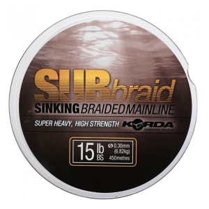 Fir Textil Korda SUBbraid Sinking Braid Mainline, 450m