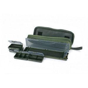 Geanta Carp Pro cu penar riguri si 4 cutii pentru carlige, 36x13x7cm - Img 2