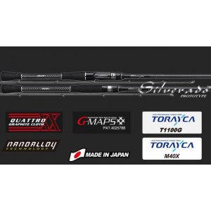 Lanseta Graphiteleader Silverado Prototype 20GSILPS-762ML, 2.29 m, 3-15g, 2 tronsoane - Img 2