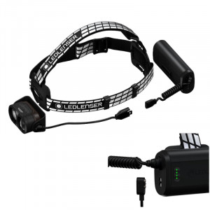 Lanterna Cap Ledlenser H19R Signature 1800LM + Cablu magnetic - Img 4