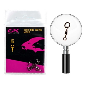 Micro-Vartej cu Anou CPK Hook Ring Swivel Micro, 10buc/plic