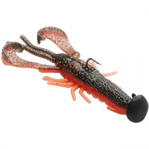 Naluca 3D Savage Gear Crayfisht, Red - Black, 7.3cm, 4g, 5buc