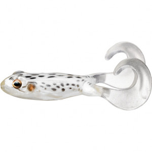 Naluca Livetarget Freestyle Frog, culoare Albino-White, 7.5cm