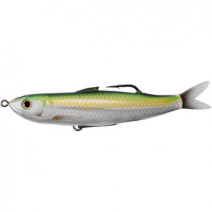 Naluca Livetarget Hollow Shiner, culoare Metallic Lemon Lime, 11.5cm, 14g