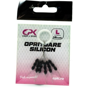 Opritor Silicon CPK, Negru, 18buc/plic - Img 3