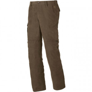 Pantaloni 2 in 1 Blaser Zipp-Off, maro