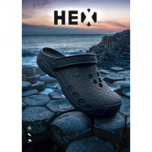 Papuci Dry Walker Hex Open Black 306 - Img 5