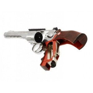 Pistol airsoft CO2 Ruger SuperHawk 8" Silver  / 8 bb / 4J Umarex - Img 2